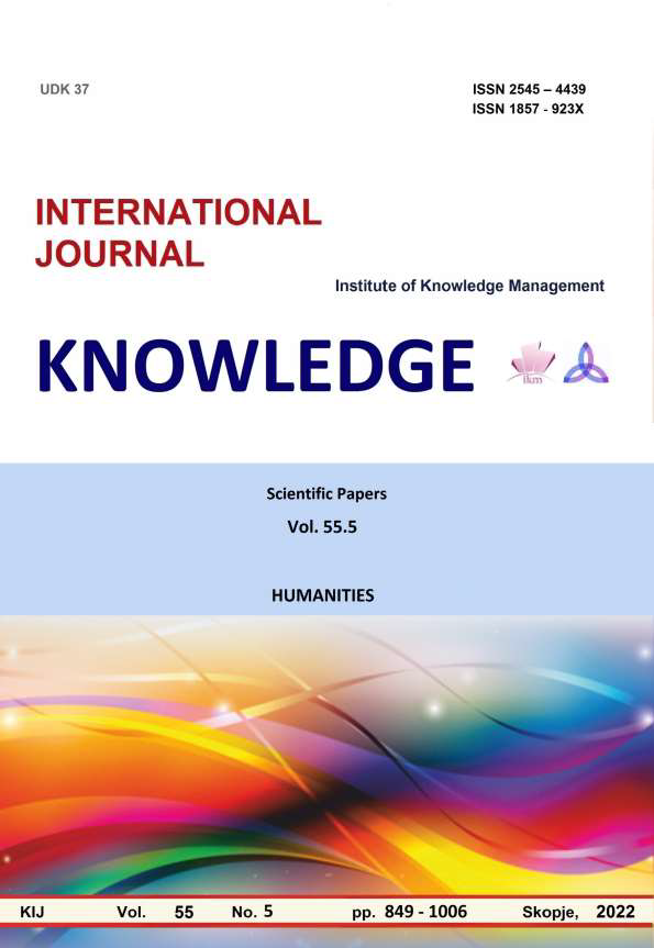					View Vol. 55 No. 5 (2022): The Power of Knowledge
				
